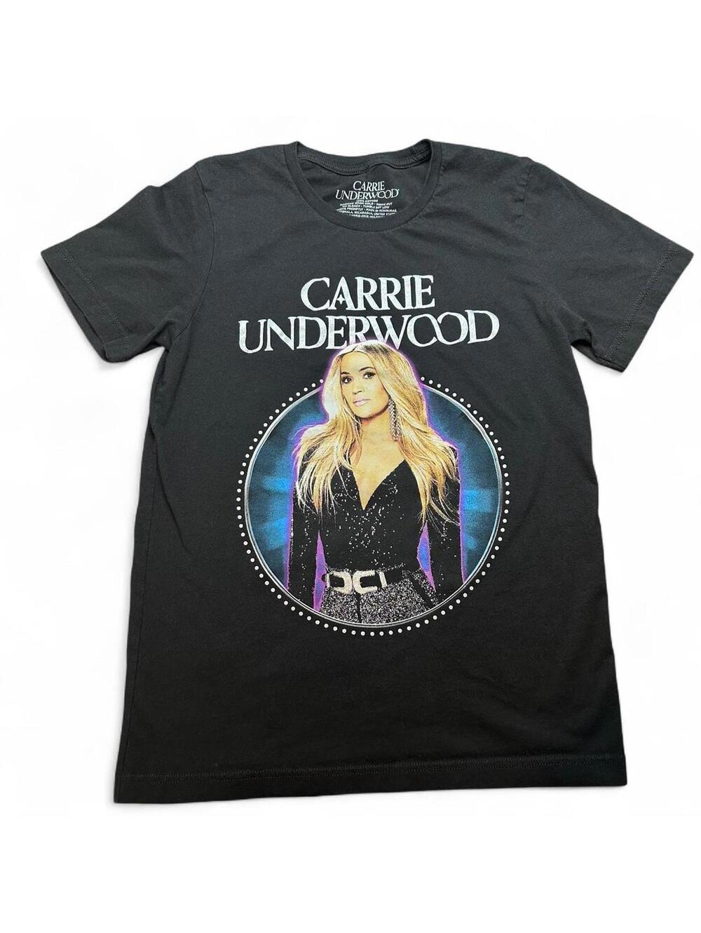 Carrie Underwood Denim & Rhinestones Tour Tee, Size Medium